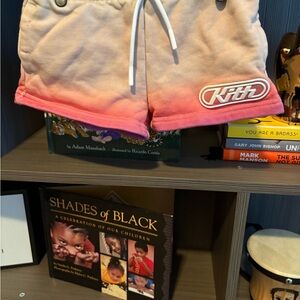 Kith Kids Ombre Shorts - Pink and Cream